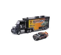 Camion Pixar Mack-A 29 avec 1 petit véhicule , 1:55 moulé , 21*6.5*4.5cm -Noir/Jaune