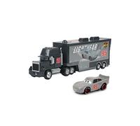 Camion Pixar Mack-A02 ,avec 1 petit véhicule ,1:55 moulé, 21*6.5*4.5cm -Noir
