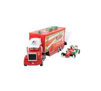 Camion Pixar Mack-A06 avec 1 petit véhicule, 1:55 moulé ,21*6.5*4.5cm - Rouge