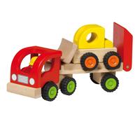 Jouet Camion en bois Plateau Pelleteuse Goki - Jouets Goki