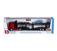 BBurago Camion miniature 1/43 Iveco Fiat S-Way 570 Bisarca Audi e-tron GT modèle statique