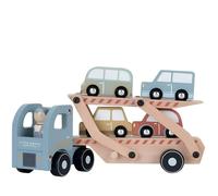 Little Dutch 7095 FSC Transporteur de voiture en bois avec 4 voitures