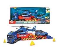 Camion Porteur 40cm + Hélicoptere + Véhicule de Gendarmerie - Dickie Multicolore G
