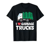 Camion poubelle de recyclage I Love Poubelle T-Shirt