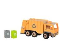 Camion poubelle ECOavec 2 bacs Orange