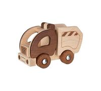 Goki Camion poubelle Nature en bois naturel – Gollnest & Kiesel
