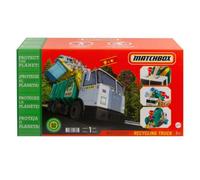 Camion poubelle Matchbox Recycling avec sons et lumières HHR64