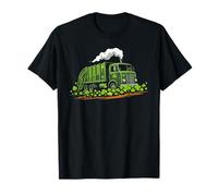 Camion Poubelle St Patrick pour ramassage de déchets Vert T-Shirt