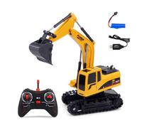 Camion Rc 6ch Pelleteuse Pelleteuse En Alliage, Modèle De Véhicule D'ingénierie Télécommandé Électronique, Jouets De Loisirs Pour Enfants