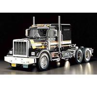 Tamiya Camion radiocommandé King Hauler 56336 – Électrique, kit à monter 1:14, Noir