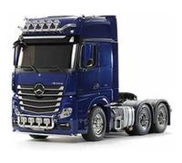 Tamiya- RC MERC Benz ACTROS Bleu Modèle radiocommandé, 56354, Non renseigné