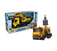 Revell Control, Camion RC Mercedes-Benz Arocs My Little Digger, Camion radiocommandé, Utilisation adaptée aux Enfants, pour Les Enfants à partir de 4 Ans, 10 km/h