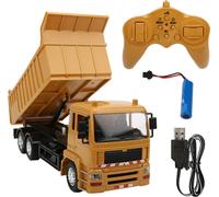 Camion RC, société d'ingénierie automatique flexible rechargeable Robus Exquisites simule pour les enfants un parc à ciel ouvert