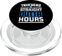 Camion remorque Chauffeur de Camion PopSockets PopGrip pour MagSafe