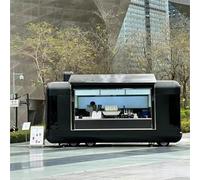 Camion remorque multifonction avec équipement de cuisine complet pour café, pizza, hamburger, barbecue, pour les ventes commerciales, les événements de campus et les marchés nocturnes