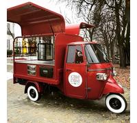 Camion-Restaurant de 3,2 m (10,5 pi), remorques de Concession Ape avec équipement à Vendre, camions à café, paiement d'acompte, Chariot de Vente de Nourriture, Petits camions-remorques près