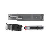Camion Semi-remorque à Plateau en Alliage avec sous-Marin, véhicule de Construction réaliste, Jeu éducatif pour Enfants et Adultes, matériau en Alliage Plastique Durable, 12 x 4,5 (Gris)