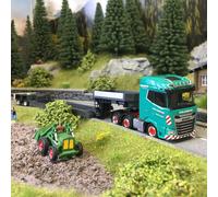Camion semi-remorque surbaissée, DAF XG, 6x2, Colossus Logistic - HERPA 319553 -