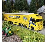 Camion semi-remorque toile rideau, Volvo FH GL XL, 2020, Bernd Thiel - HERPA 319