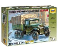 Camion Soviétique GAZ-AAA (3 Essieux) Maquette En Plastique 1:35 ZVEZDA