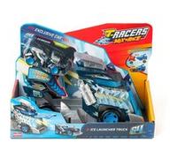 T-Racers Mix´N Race Camion Lanceur de Glace-Camion Lanceur avec détails de Glace.Contient 1 véhicule Exclusif-appuie sur la gâchette pour Lancer. Compatible Mix ´N Race