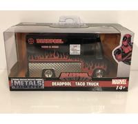 Camion Taco Deadpool Noir Rouge Marvel Échelle 1:32 Jada 30864