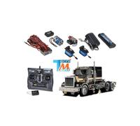 Camion Tamiya King Hauler Black Edition + Truck-Set Carson