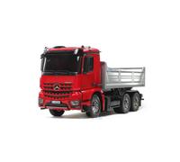 Camion Tamiya Mercedes Arocs 3348 benne 56361 version peint en rouge