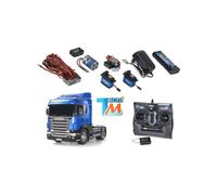 Camion Tamiya Scania R470 4x2 + Truck-Set Carson