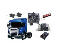 Camion Tamiya Scania R470 avec module lumières et son (Pack Complet)