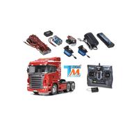 Camion Tamiya Scania R620 56323 + Truck-Set CARSON