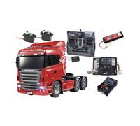 Camion Tamiya Scania R620 6x4 avec module lumières et son (Pack complet)