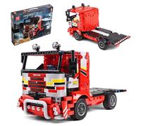 Camion télécommandé Mould King - Kit de 577 pièces avec application et contrôleur, porte ouvrante et cabine inclinable