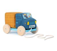 Camion Toupie À Tirer Bleu, Jaune TU