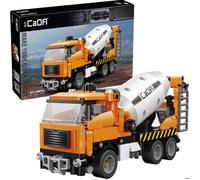 Cada Cement Mixer Construction Game 368 Pieces Orange Enfants