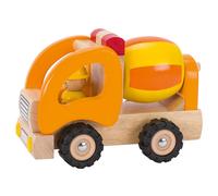 Camion Toupie En Bois Orange TU
