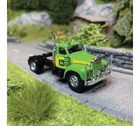Camion tracteur, MACK B 61 Vert "John Deere" - BREKINA 85979 - HO 1/87