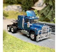 Camion, tracteur Mack RS 700, bleu métallisé - Brekina 85802 - 1/87