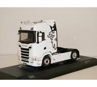 CAMION TRACTEUR SEUL SCANIA Séries S500 4x2 2020 BLANC IXO 1:43 Réf TR234