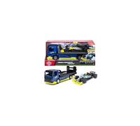 Camion transporteur Formula 1 TOYS Team Split - Bleu et jaune - 35 cm - 8 ans et +