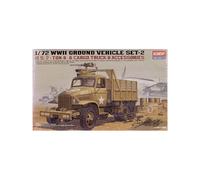 Camion Us 6x6 2ème Gm Et Accessoires - Academy Ac13402-Academy