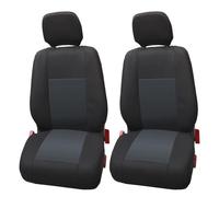 camionetka Housses de sièges universelles pour D a c i a Dokker, Duster, Lodgy, Logan, Sandero Couleur : Noir Gris