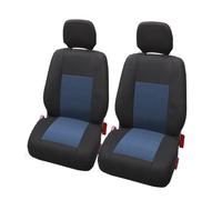 Camionetka Housses de sièges universelles pour Peugeot 106, 204, 205, 206, 207, 208, 307, 307SW, 307CC, 308,Bipper et Autres modèles, Couleur : Noir Bleu