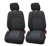 camionetka Housses de sièges universelles pour R e n a u l t Clio, Fluence, Laguna, Kangoo, Megané, Scenic, Modus, Safrane, Thalia, Trafic, Twingo Couleur : Noir Gris