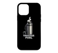 Camionneur Carburant Café Thermos Chauffeur de Camion Diesel Coque pour iPhone 12 Mini