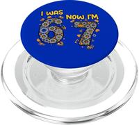 Camions d'anniversaire de 7 Ans 6 Maintenant Je suis 7 67 drôle pour Les Enfants PopSockets PopGrip pour MagSafe