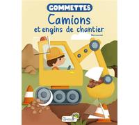 Camions et engins de chantier - Elen Lescoat - Grenouille - broché - Document jeunesse