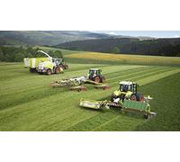 Camions et tracteurs sur Le Terrain - Puzzles pour Adultes Puzzle de 200 pièces à Faire soi-même Jouets pour Enfants 35x25CM