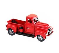 Camions Jouets, Jouets Vintage avec Peinture en Aérosée Manuelle Moulée Décor de Pick-up Classique pour la Décoration, Bureau et de Noël (Classique)
