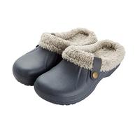 Camiraft Sabots Mixte Adulte Fourrées Hiver Sabots de Jardinage Homme Femmes Pantoufles Chaud Chaussons de Maison Imperméables Chaussures de Jardin Intérieur et Extérieur